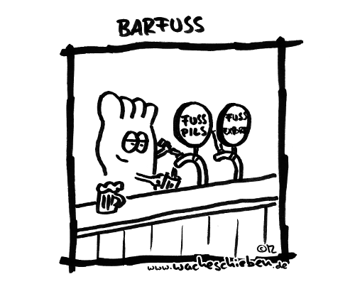 barfuß