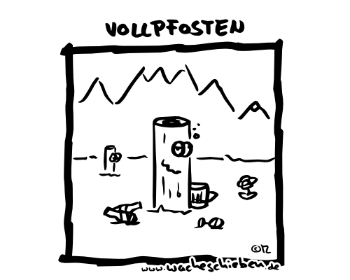 Vollpfosten