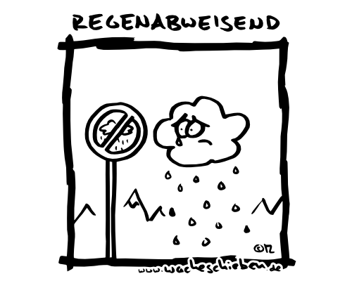 regenabweisend
